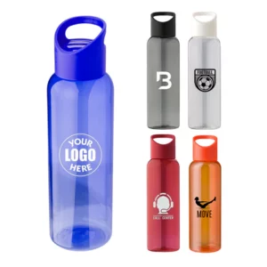 skye 650ml plastic water bottle