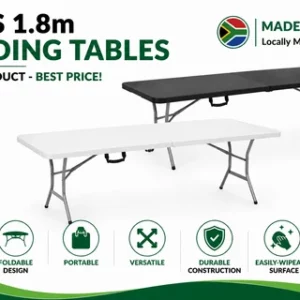 zeus 1.8m folding tables